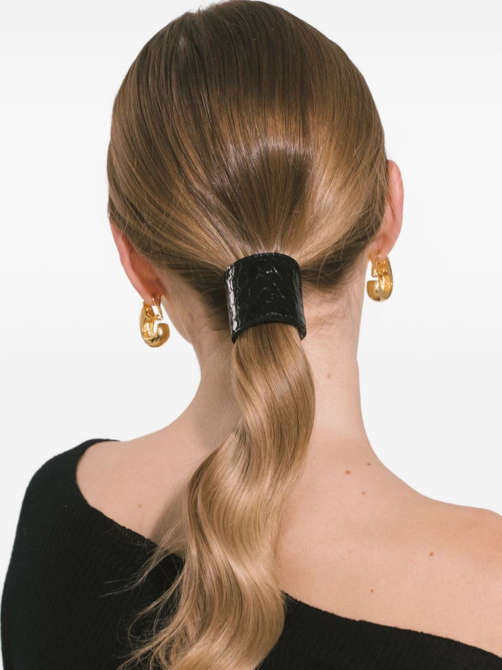 leather-embossed ponywrap - 3