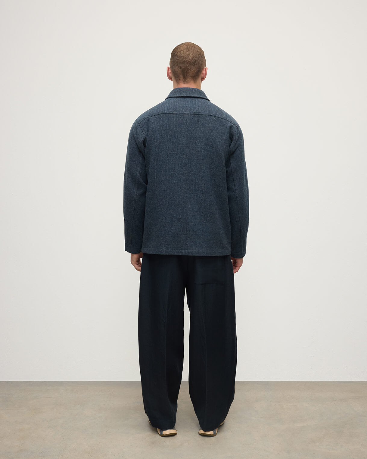 The Weavers Jacket | Navy Hairline - 4