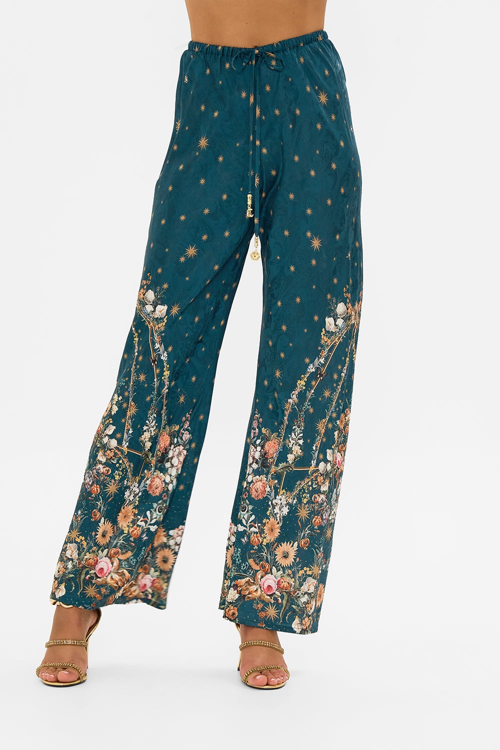 BIAS CUT DRAWSTRING PANT - 5