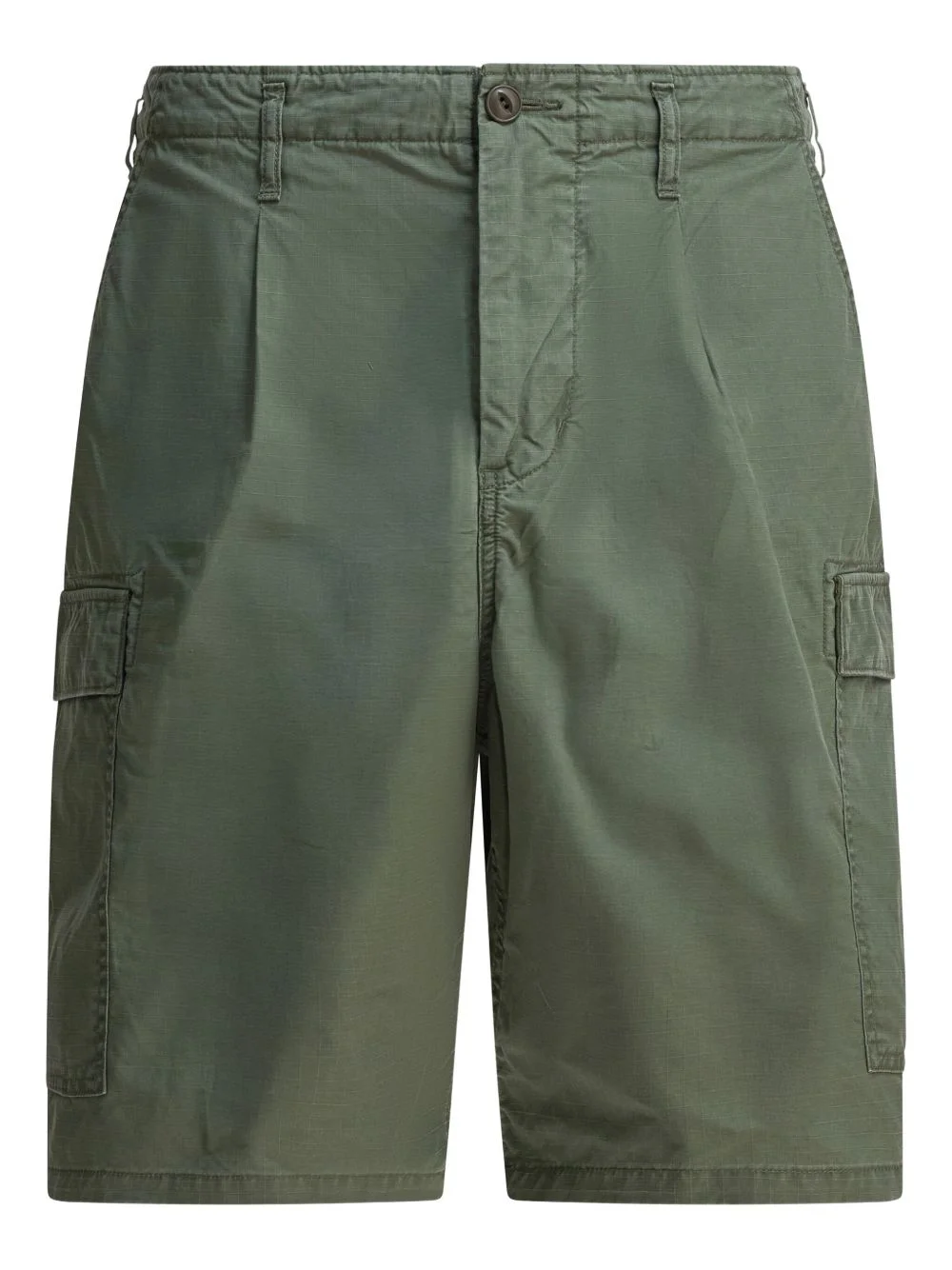 pleated cargo shorts - 1
