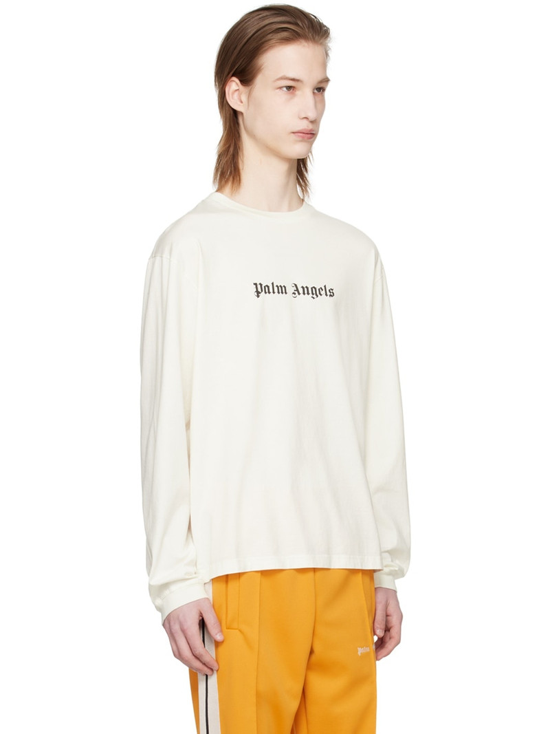 Palm Angels Logo Long Sleeve T-Shirt 2