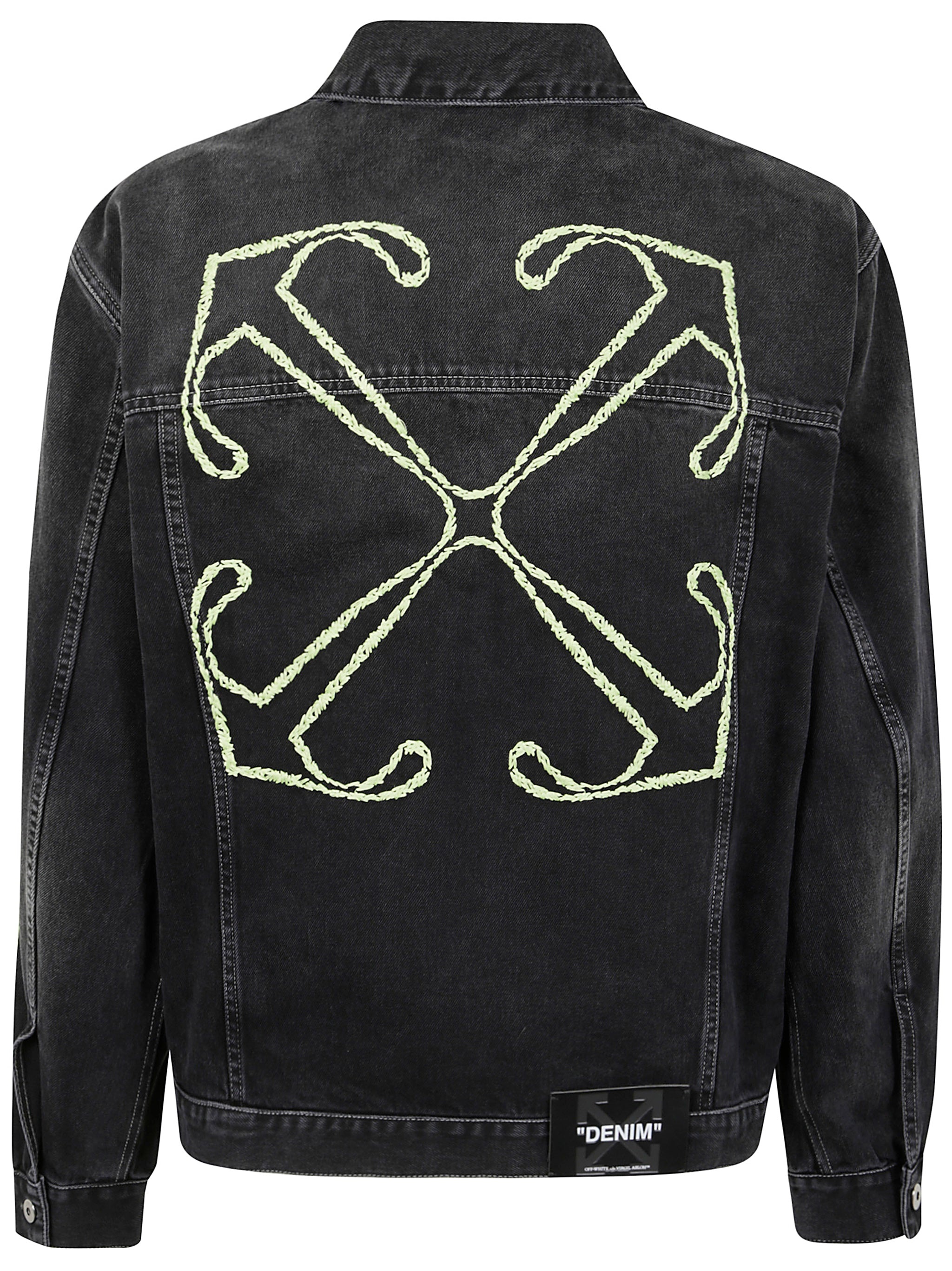 Off White Men Diag Arr Outl Den Skate Jacket - 2