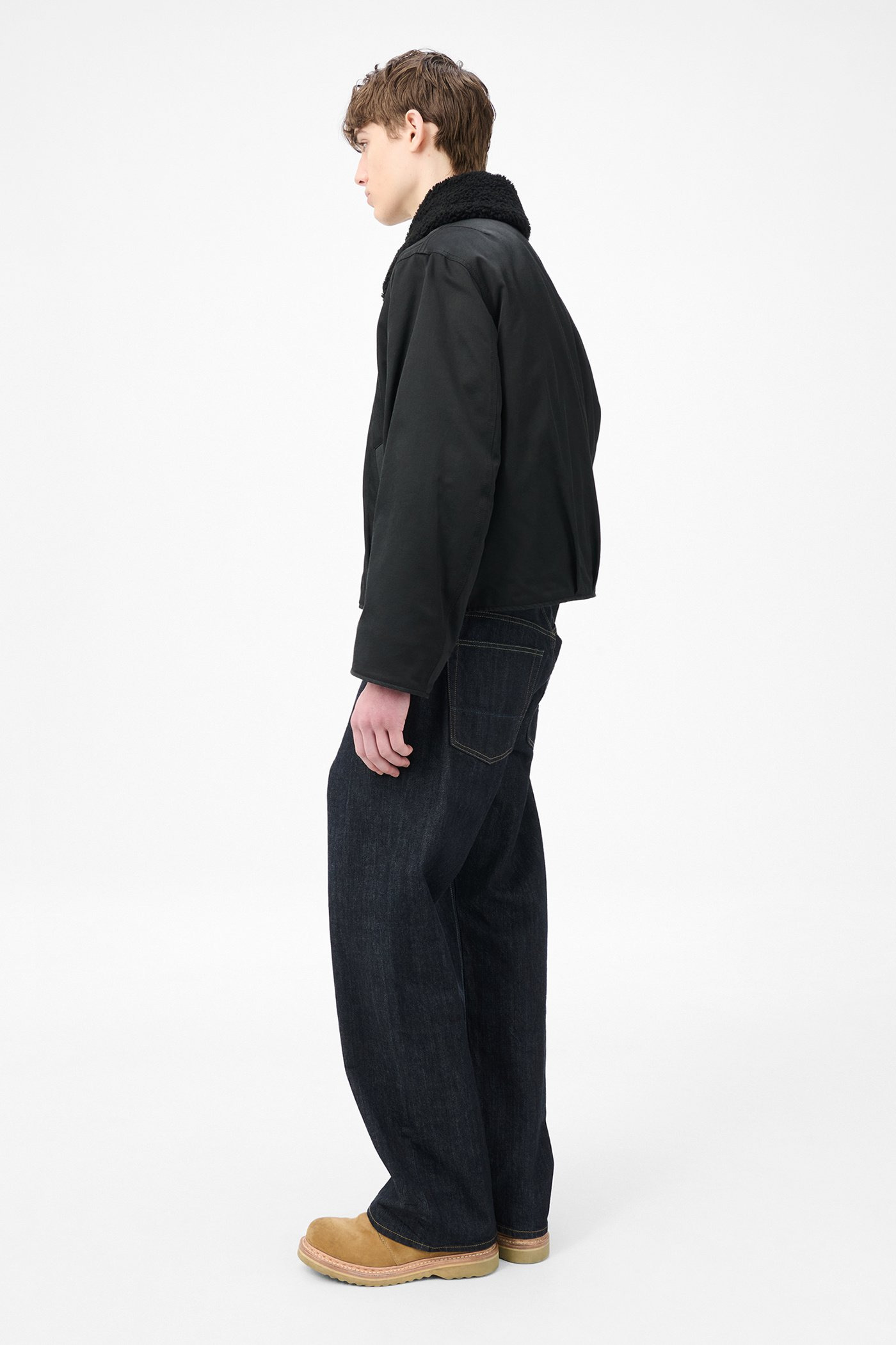 Ace Jacket Black Aero Nylon - 4