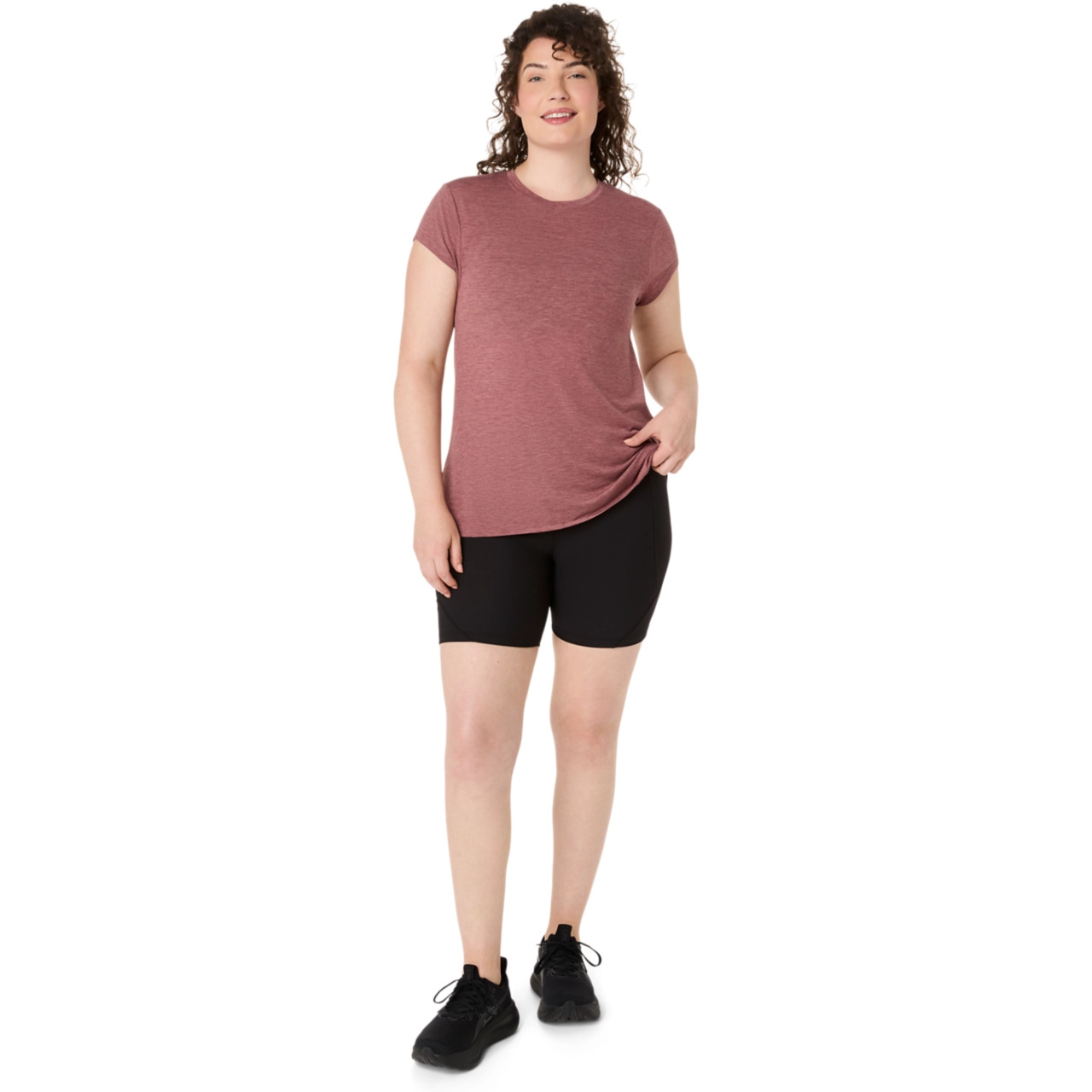 WOMEN'S HEATHER CREWNECK TOP - 5