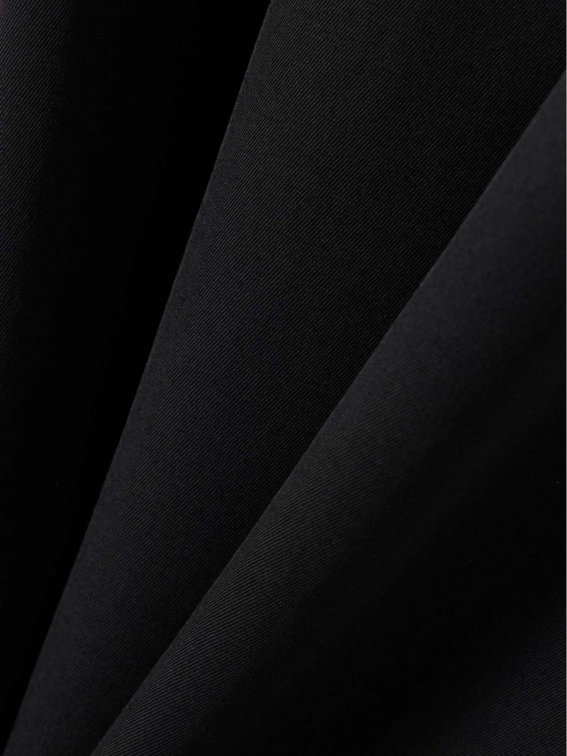 Buckled wool-blend midi skirt Black 4