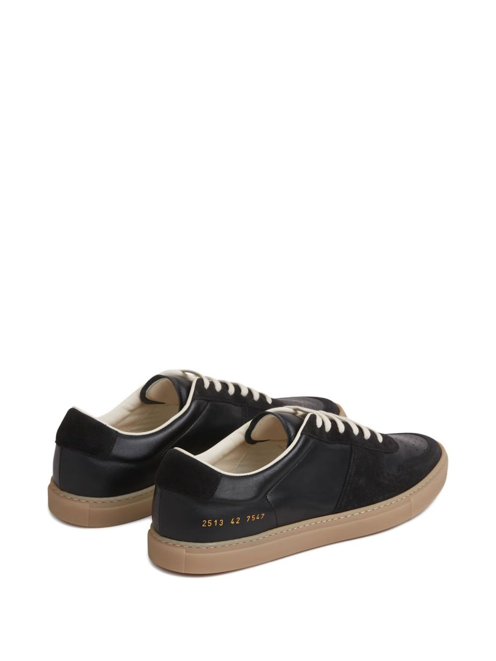 leather suede sneakers - 4