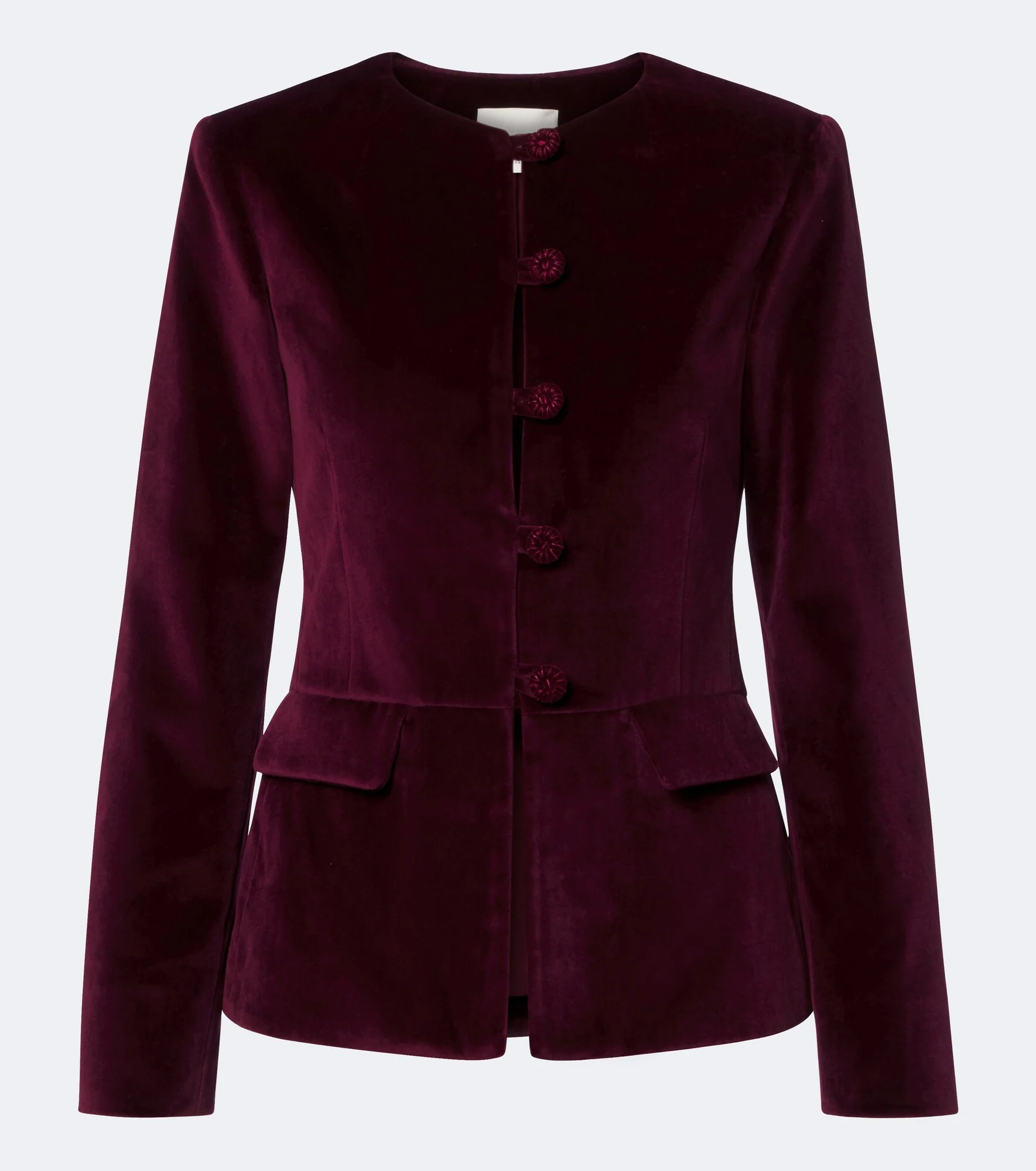 Maria cotton velvet jacket - 1