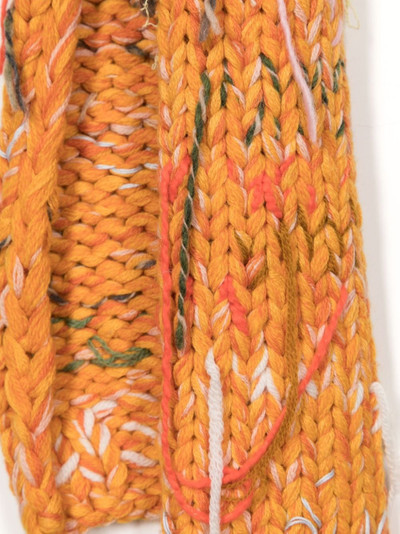 Maison Margiela loose-thread scarf outlook