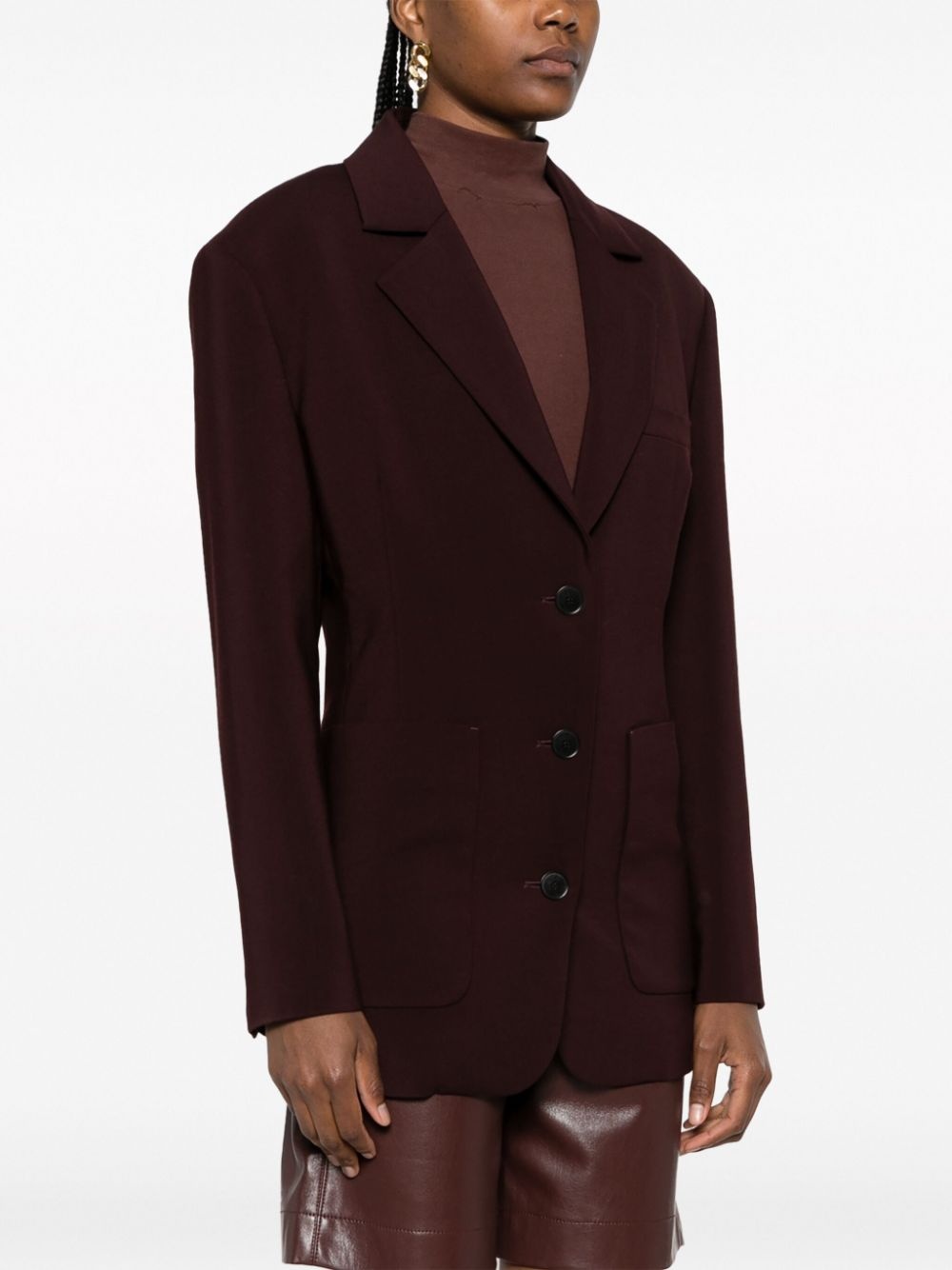 single-breasted blazer - 3