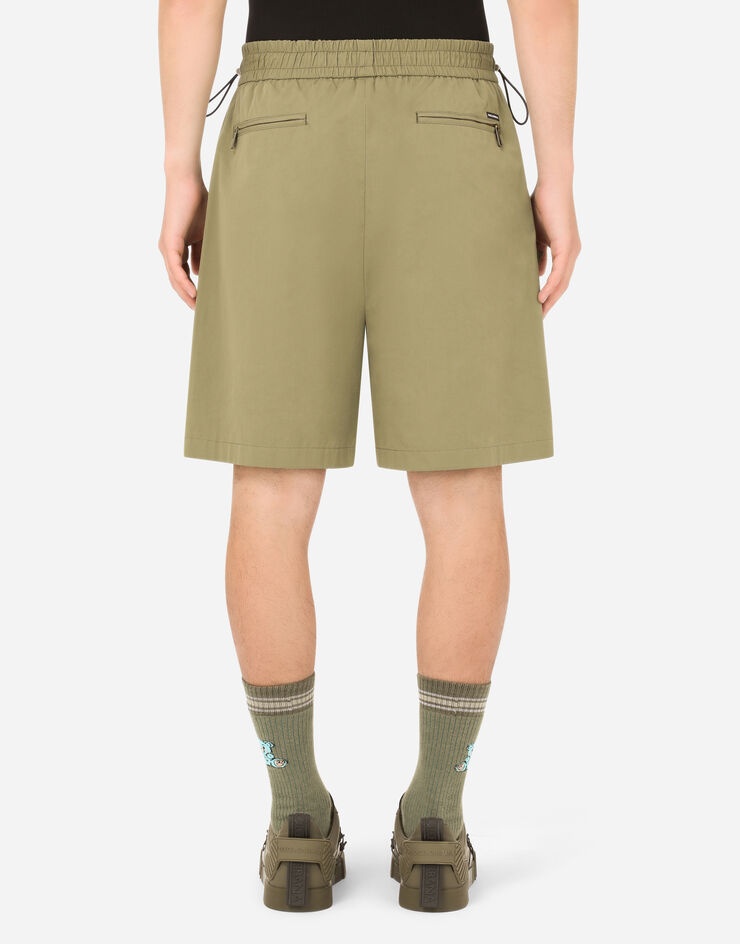 Cotton cargo shorts - 2