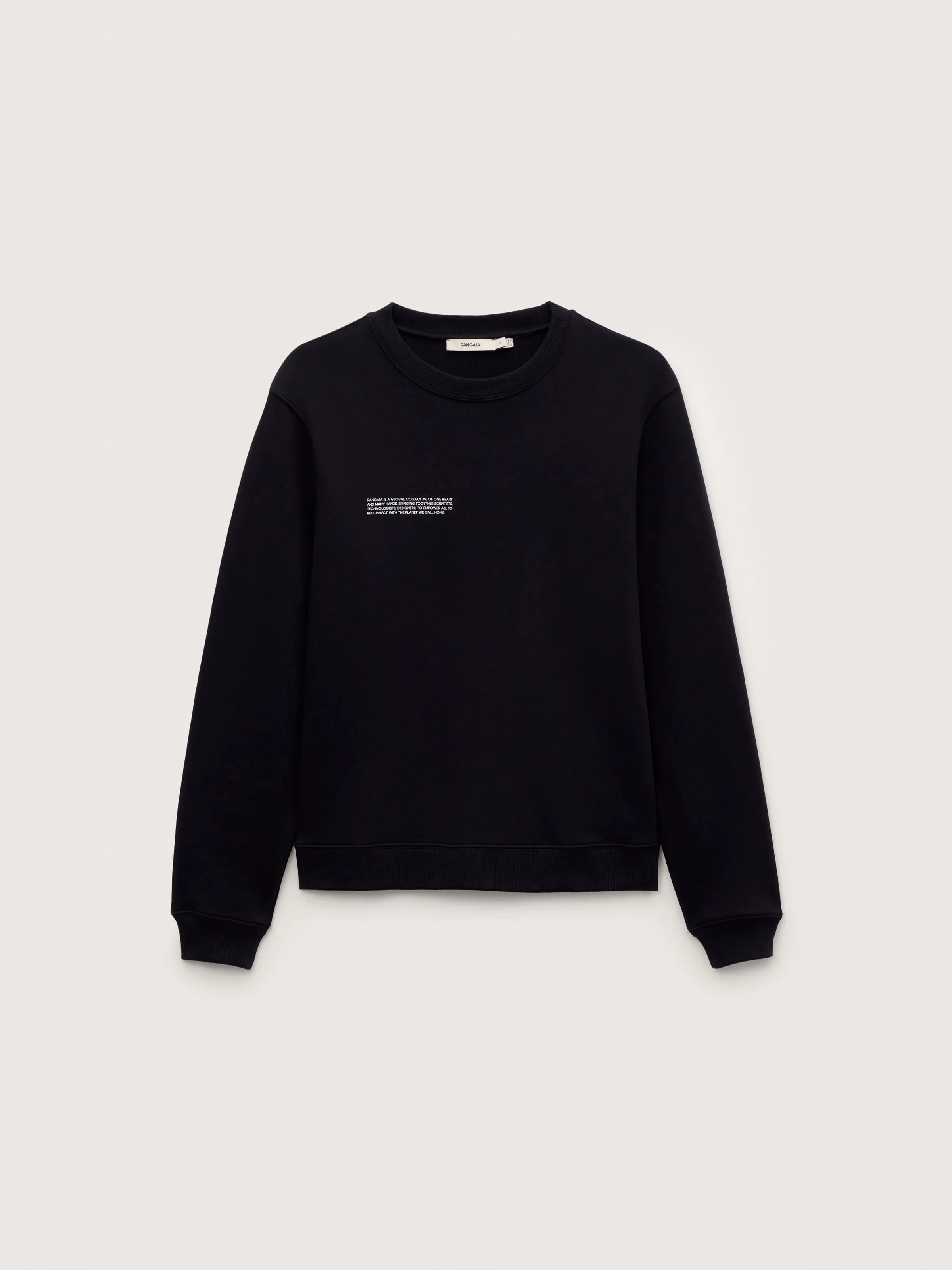 Womens Midweight Sweatshirt - Black - 1