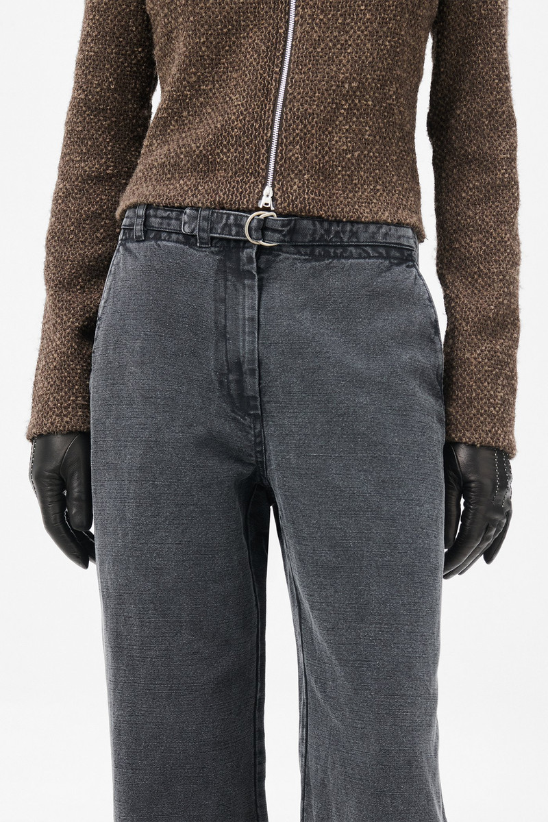 Harbour Trouser Black Enzyme Canvas 4