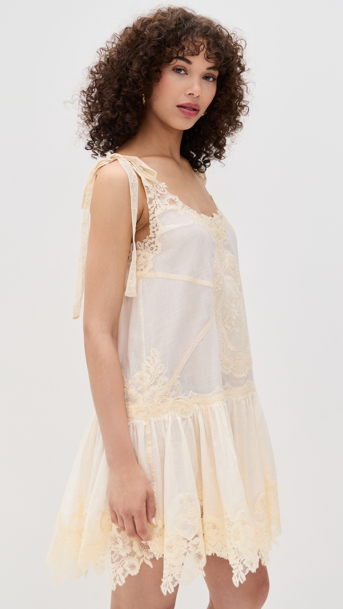 Cascadian Lace Mini Dress - 3