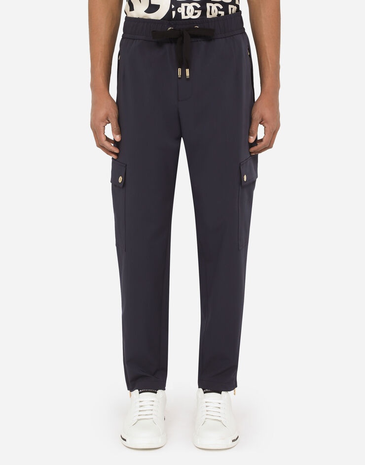 Technical fabric jogging pants - 1