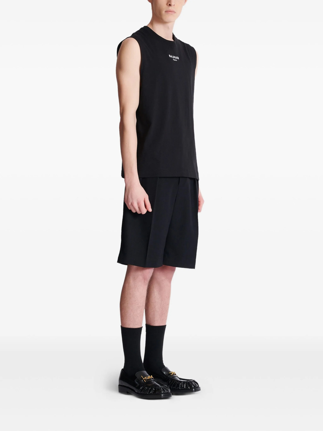 Small Paris Emb Tank Top - 3