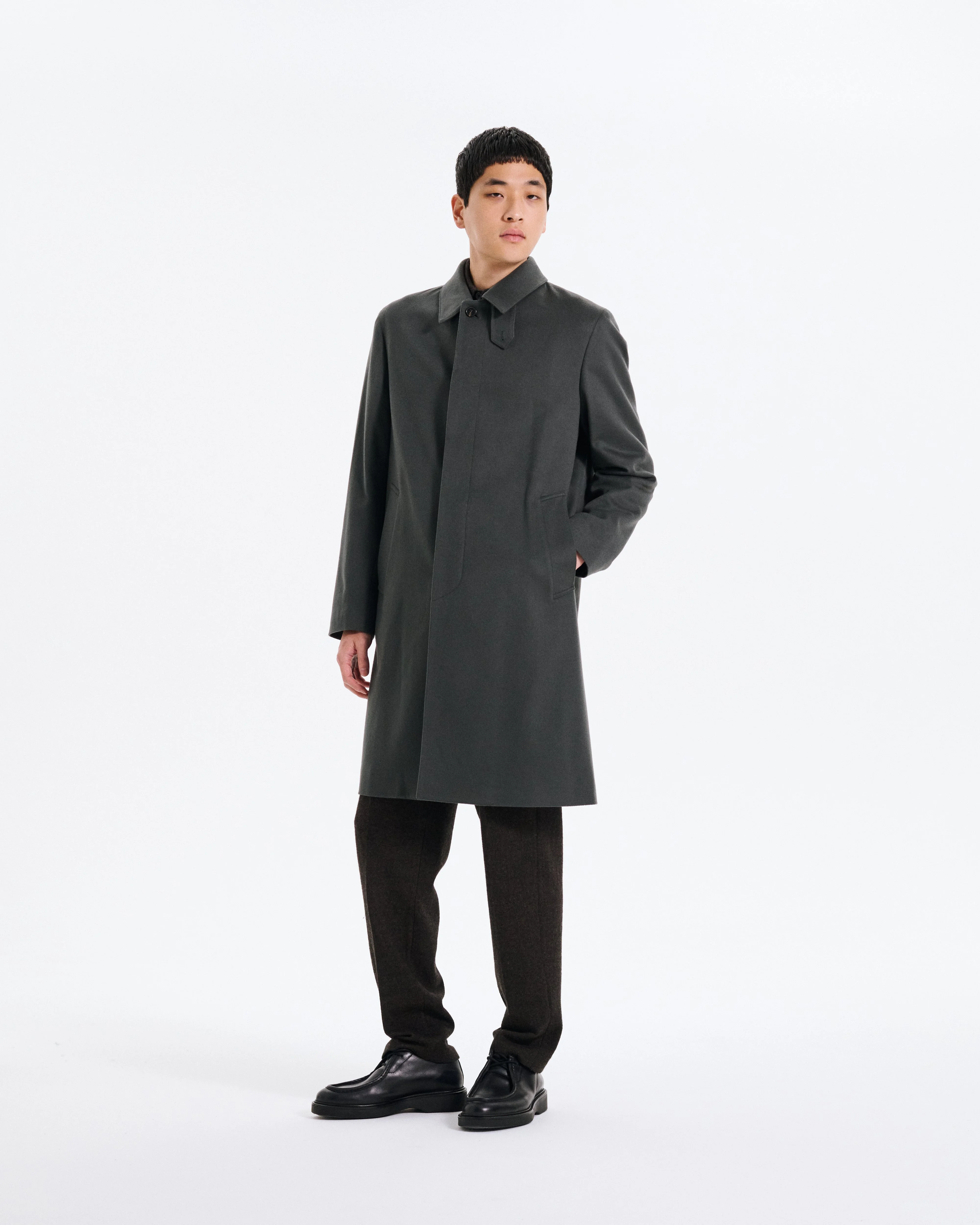 Dunkeld Loro Piana Rain System Wool Coat - 1