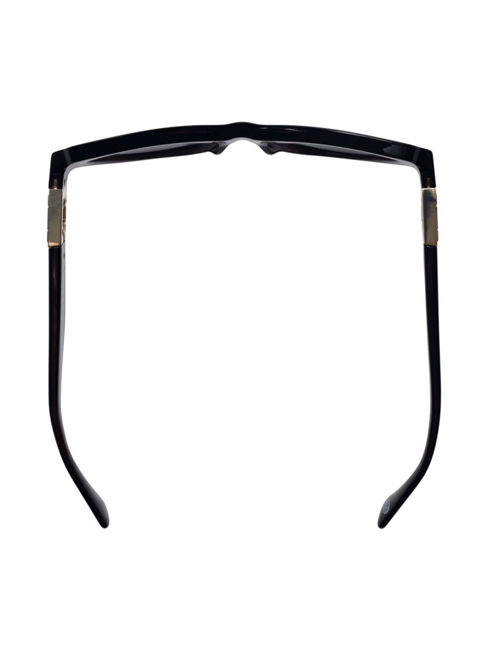 Rose-plaque square-frame sunglasses - 3