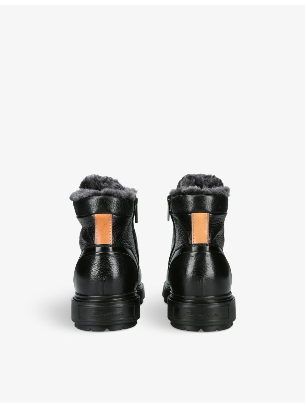 St. Moritz shearling-lined leather boots - 4