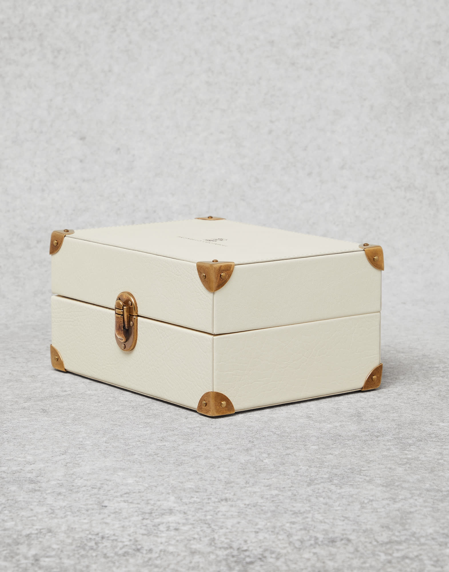Grained calfskin watch box - 2