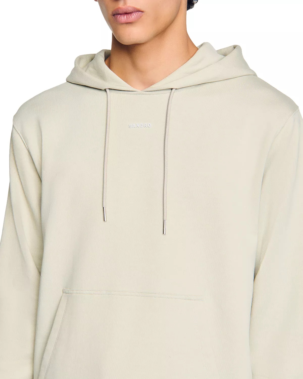 Regular Fit Sandro Logo Hoodie - 5