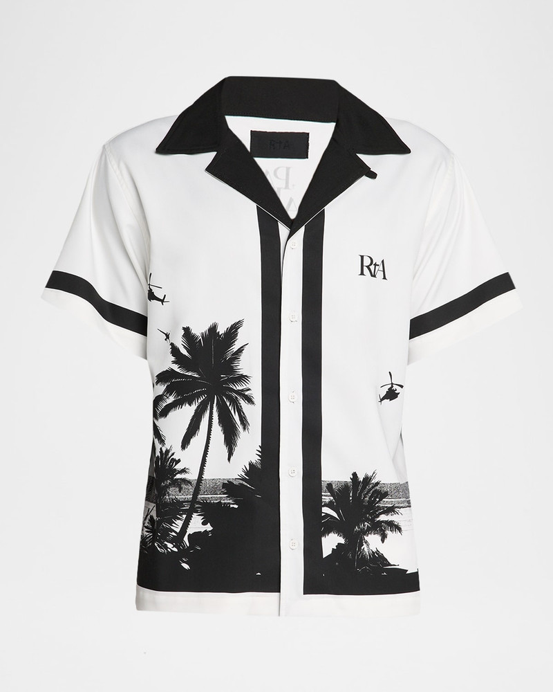 Men's Nathan Palms Camp Shirt 1