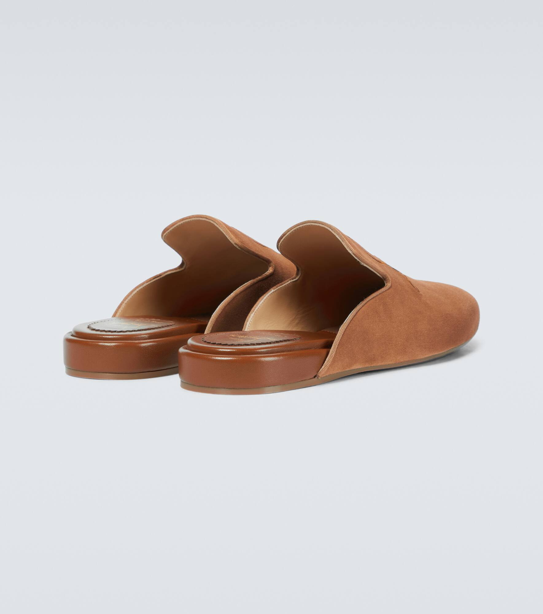 Exclusive to Mytheresa – Navy Coolito Flat mules - 6
