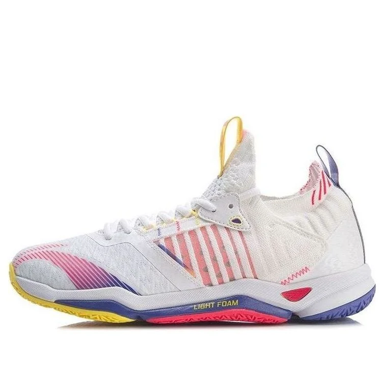 Li-Ning Dagger 4 'White Red' AYAR011-3 - 1