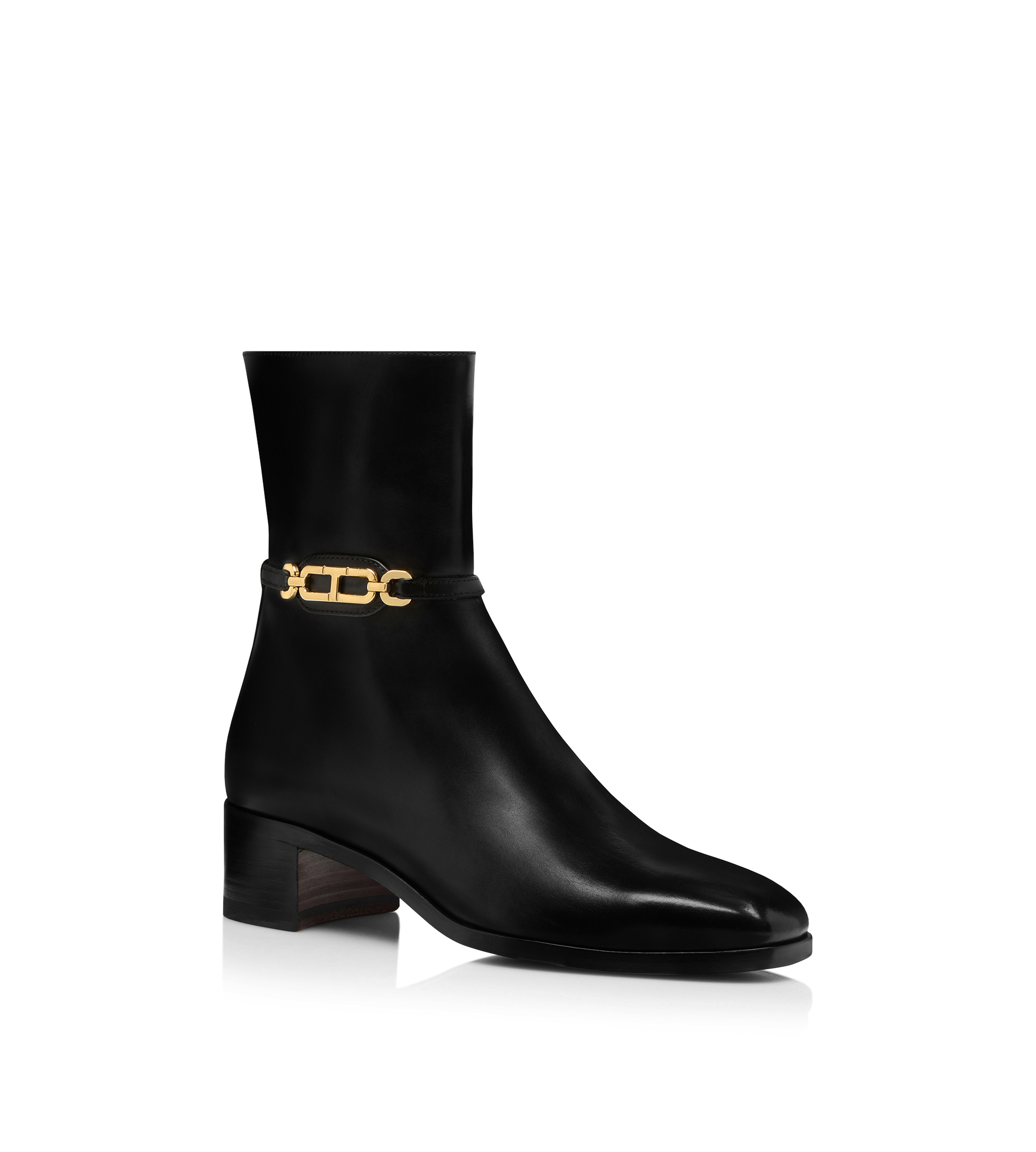 LEATHER WHITNEY ANKLE BOOT - 2