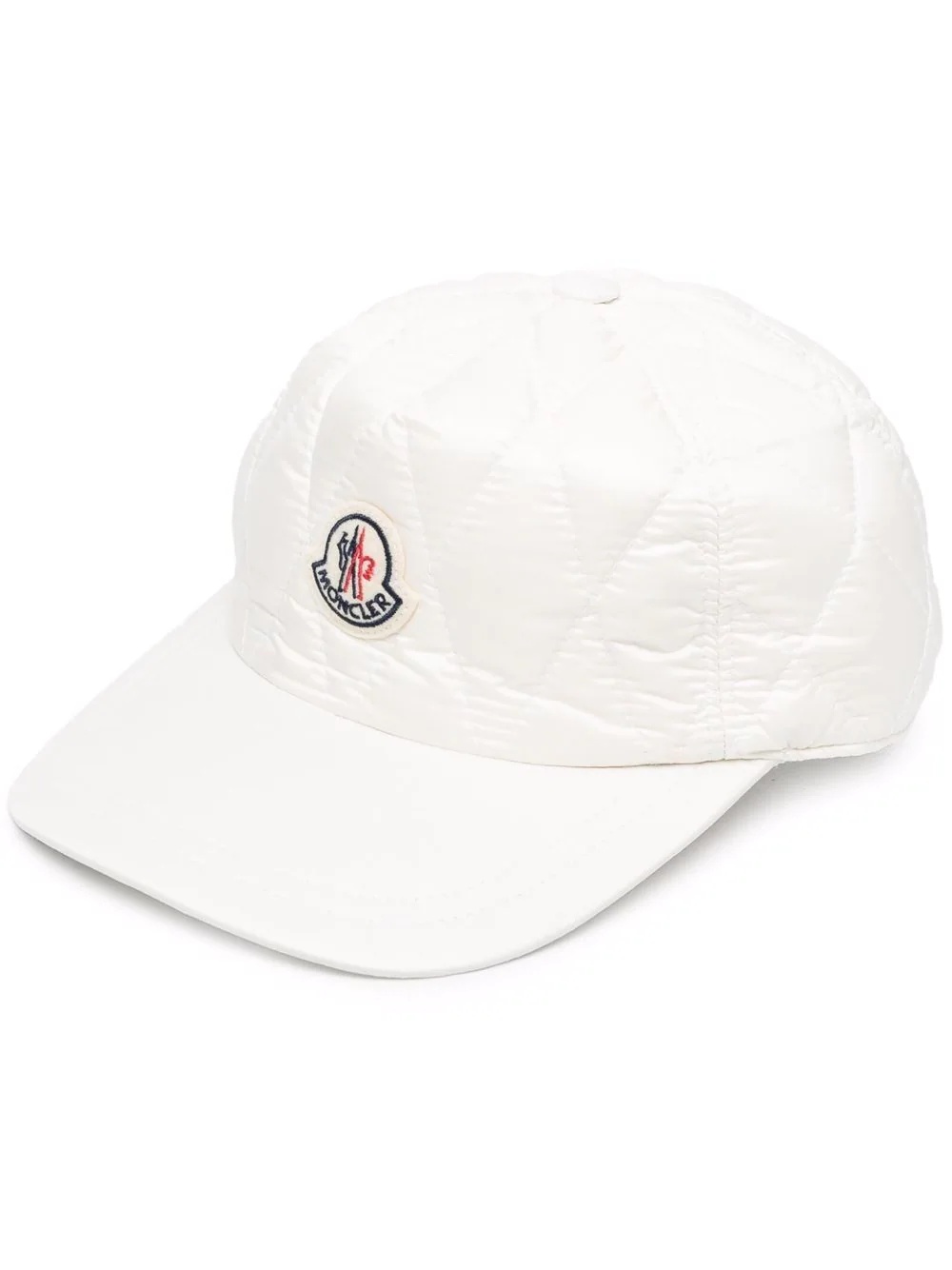 quilted logo-patch cap - 1