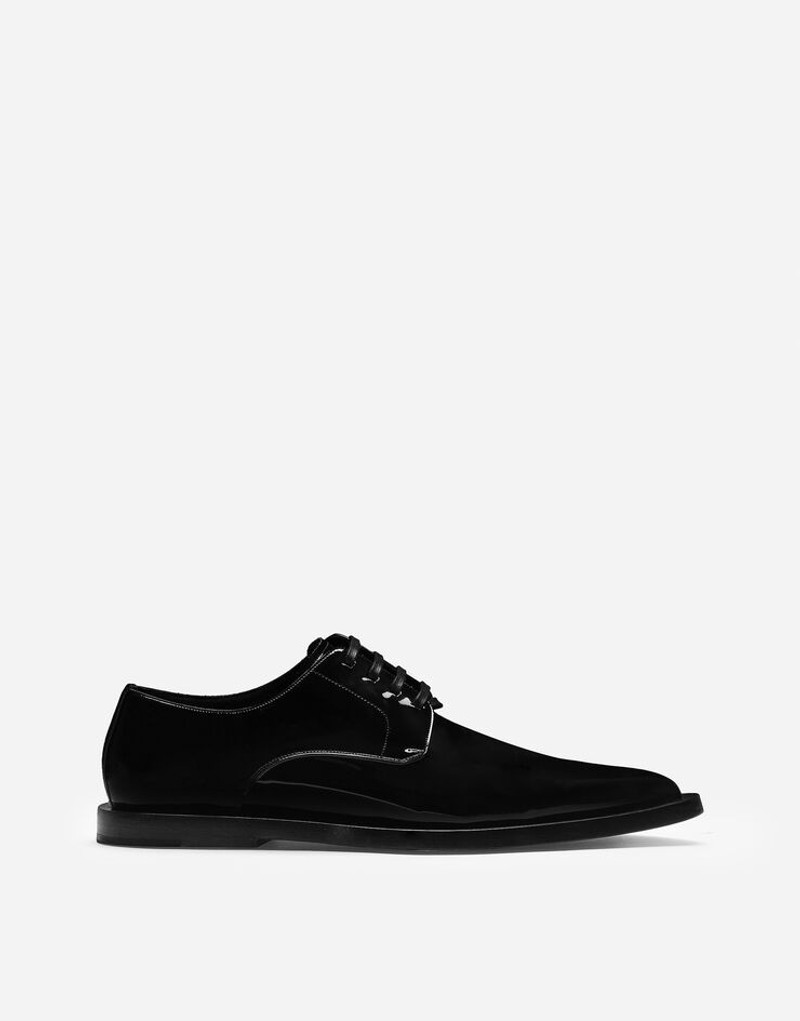 Patent leather Derby shoes 1
