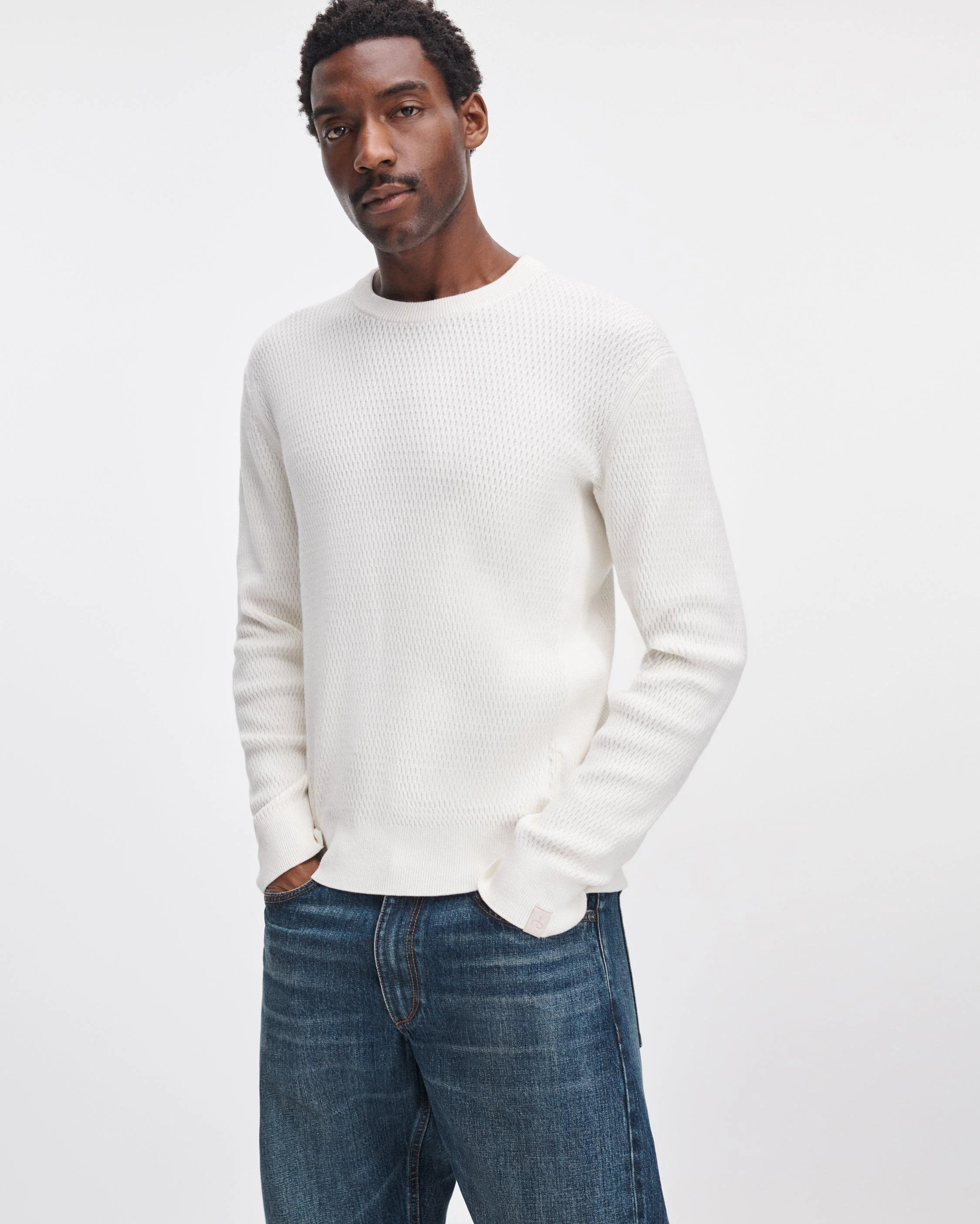 Danton Thermal-Stitch Sweater - 1