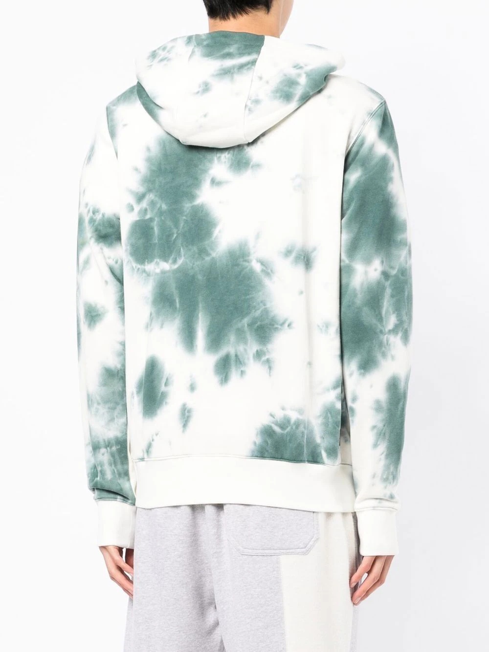 tie-dye zip-up hoodie - 4