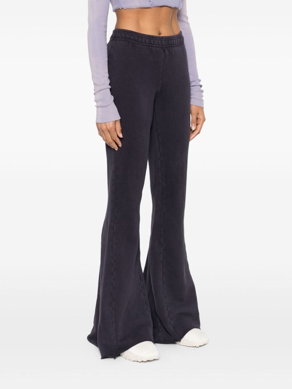 flared track pants - 3