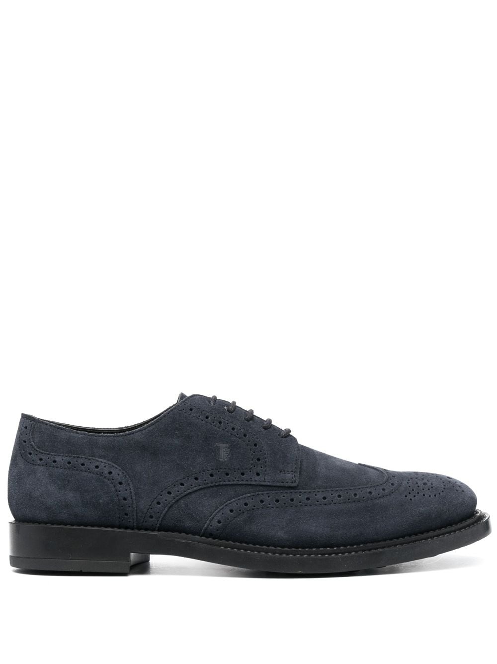 suede Derby shoes - 1