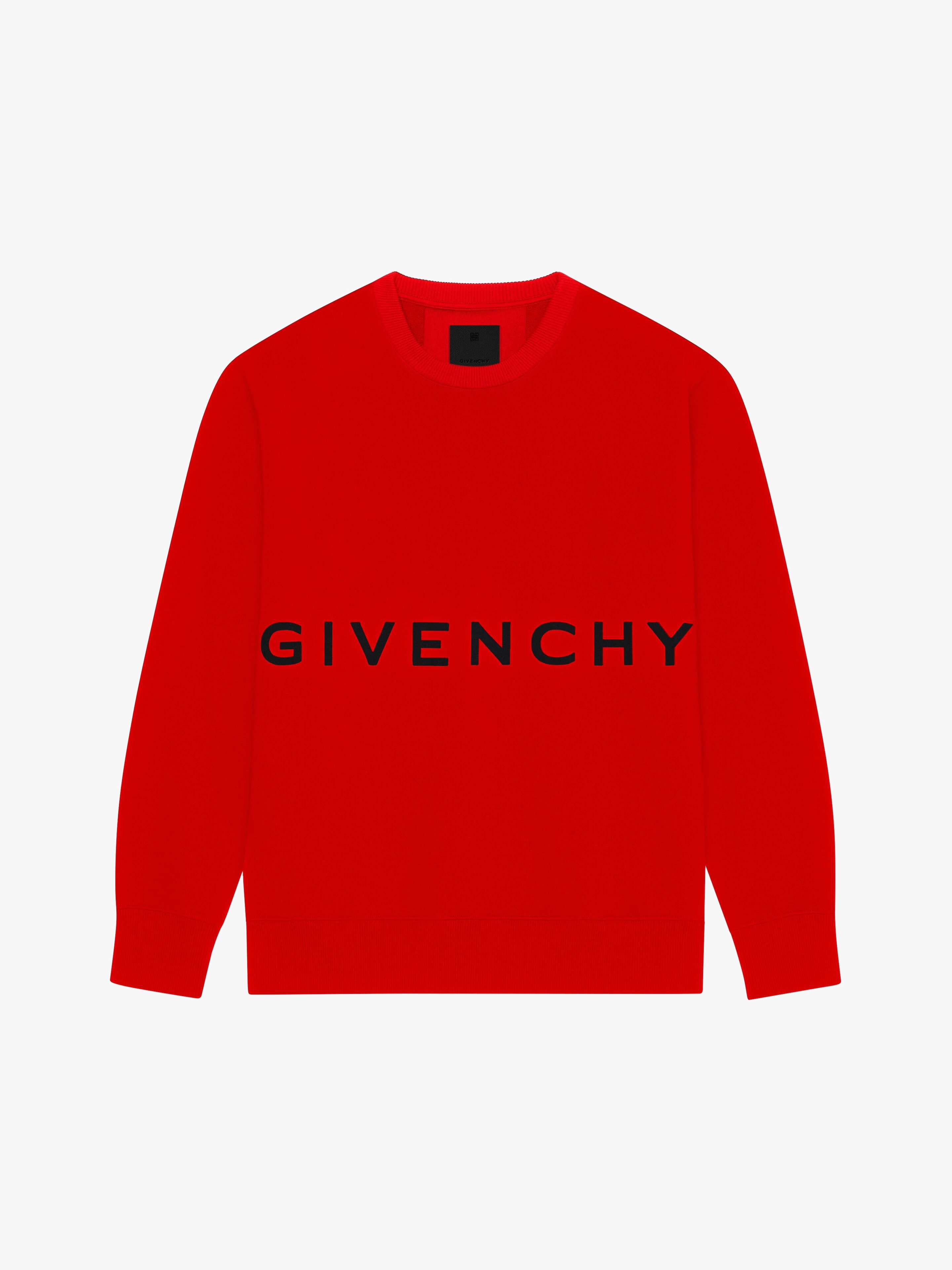 GIVENCHY 4G SLIM FIT SWEATSHIRT IN FLEECE - 1