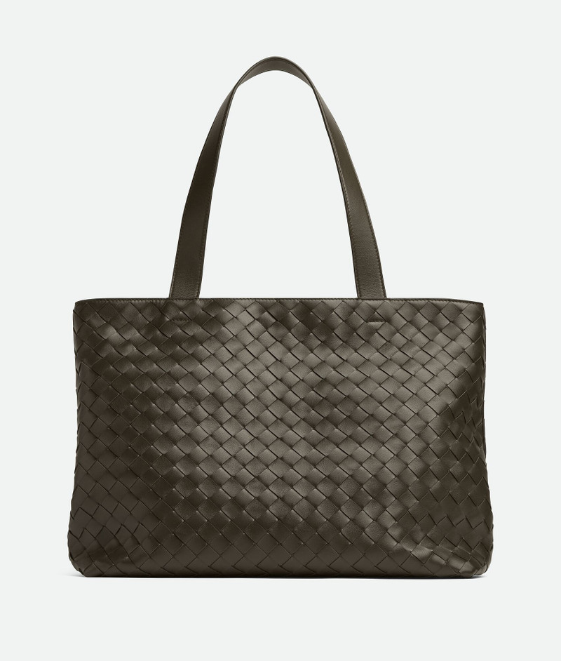 Small Intrecciato Zipped Tote 1