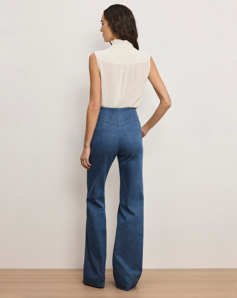 MAGNOLIA TIE-NECK BLOUSE 5