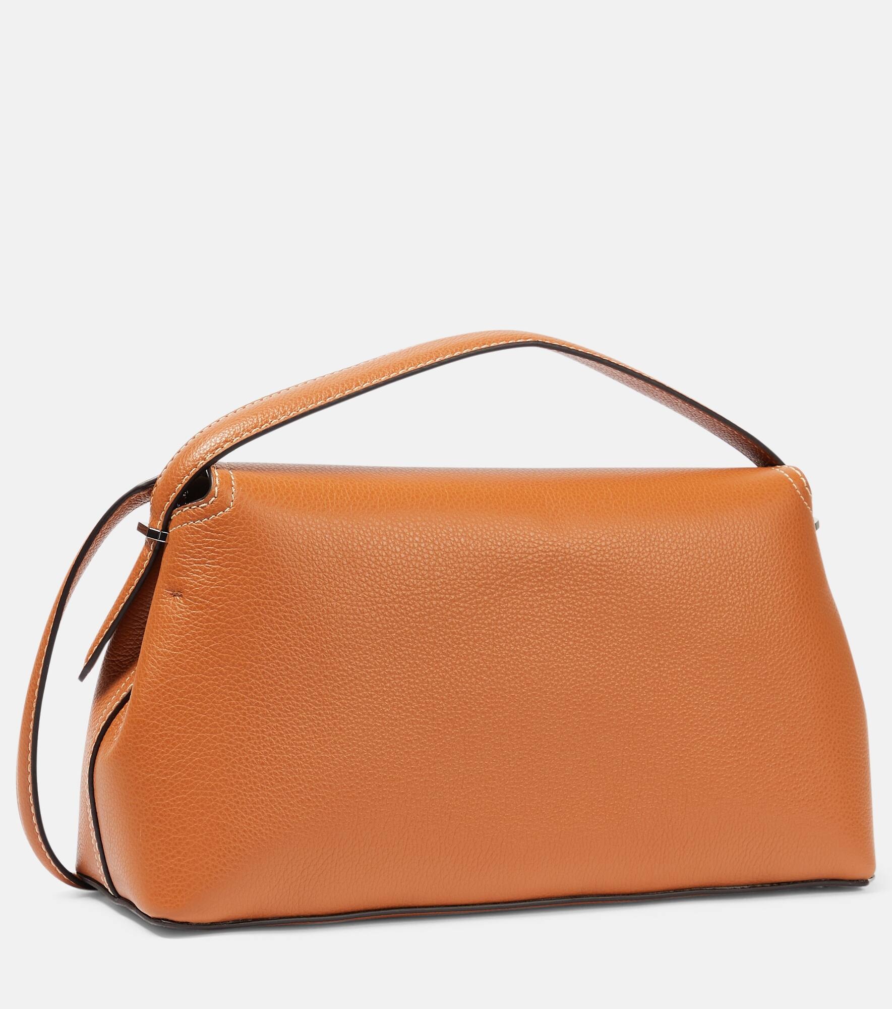 T-Lock Medium leather tote bag - 4