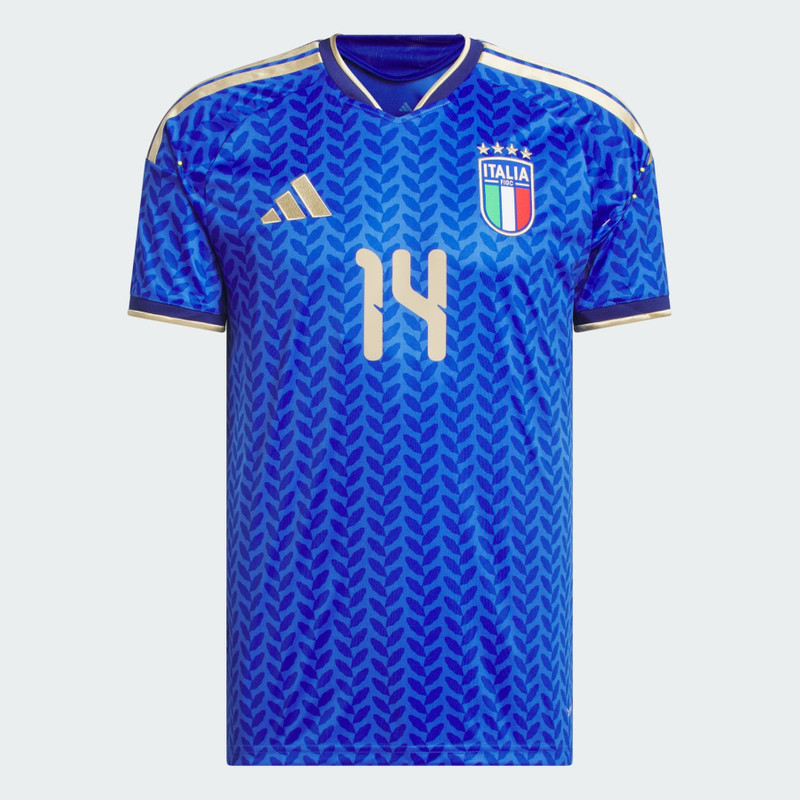 Italy 26 Home Chiesa Jersey 1