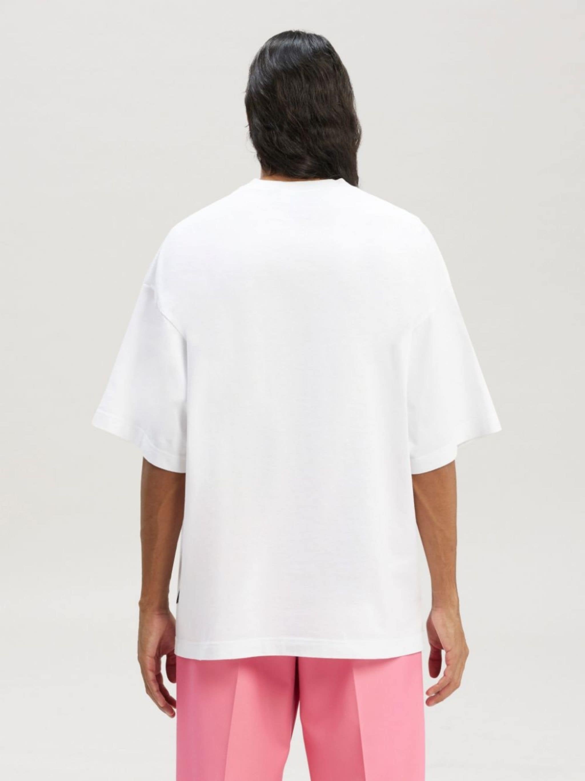 palm-print organic cotton T-shirt - 5