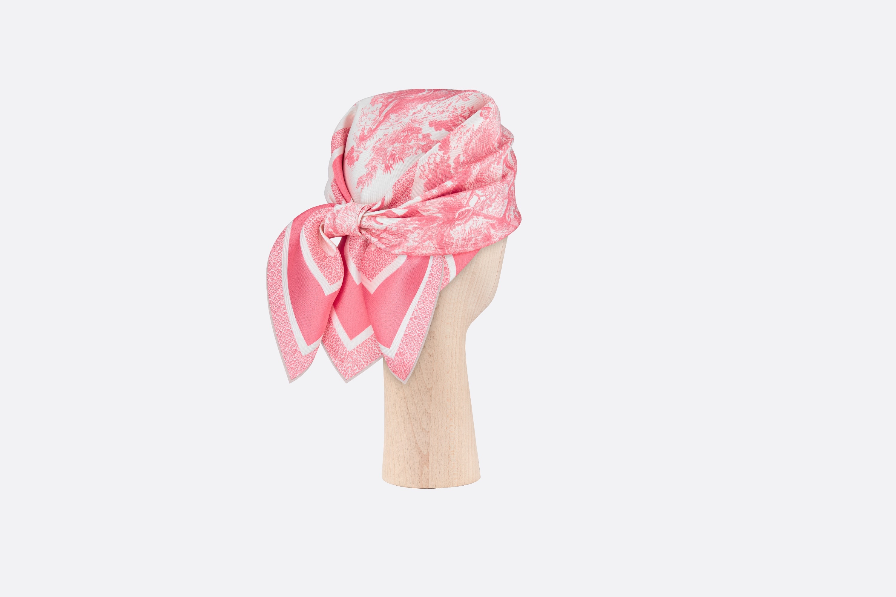 Toile de Jouy Sauvage Square Scarf - 3