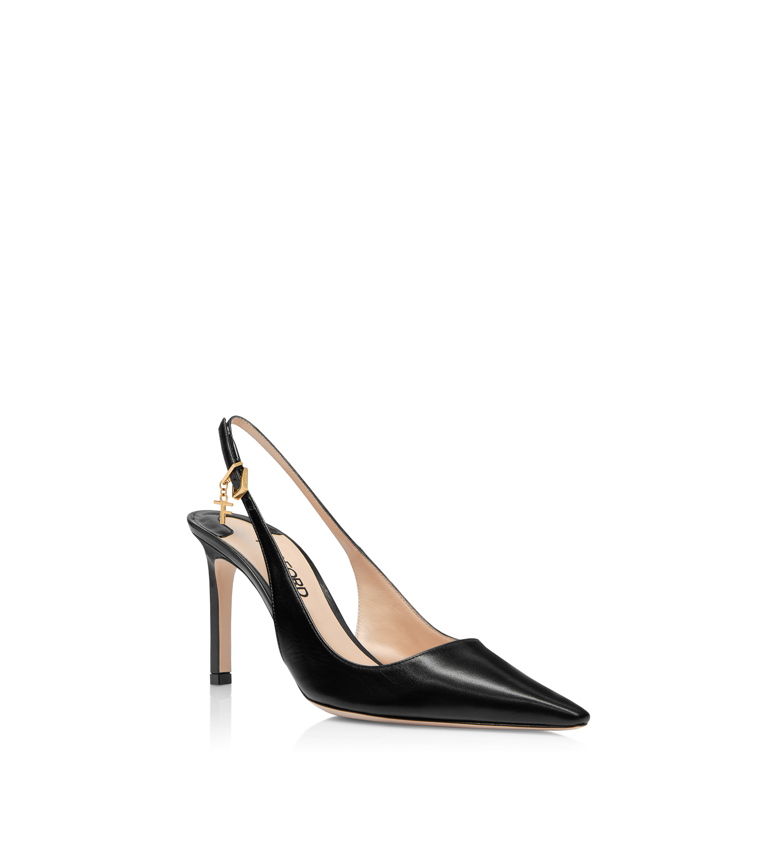 SHINY LEATHER ANGELINA SLINGBACK - 2