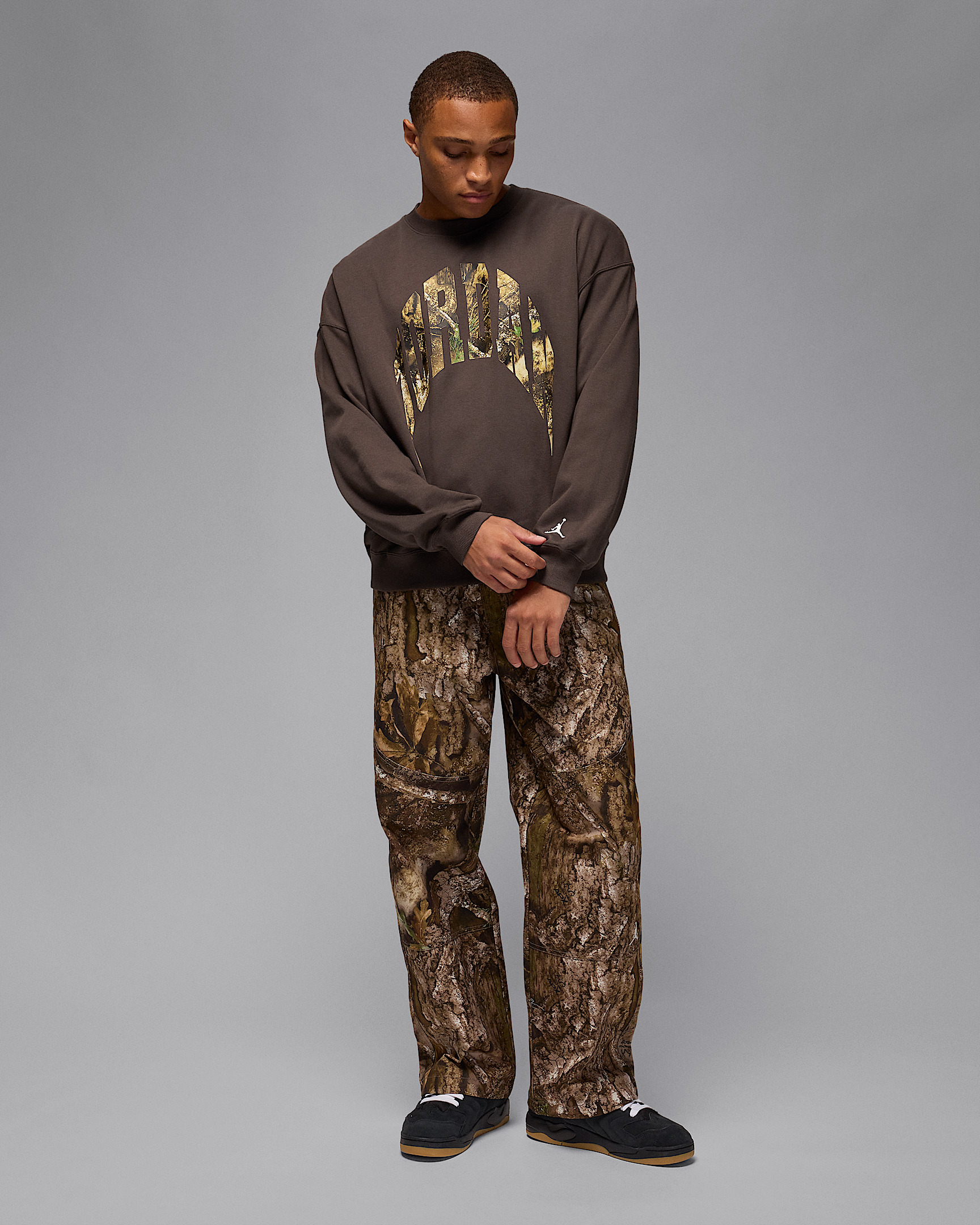 Jordan Brooklyn Men's French Terry Realtree Crew-Neck Sweatshirt - 6