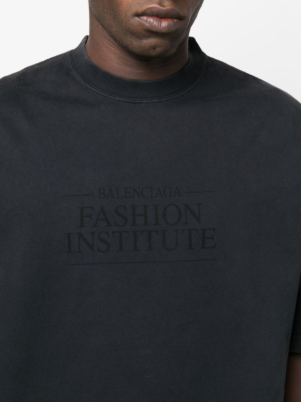 Fashion Institute print T-shirt - 6