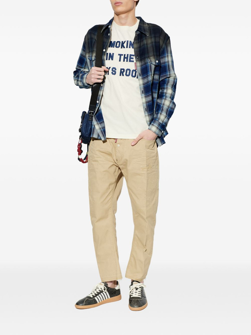 DSQUARED2 distressed trousers outlook