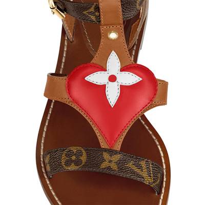 Louis Vuitton Game On Playful Flat Sandal outlook