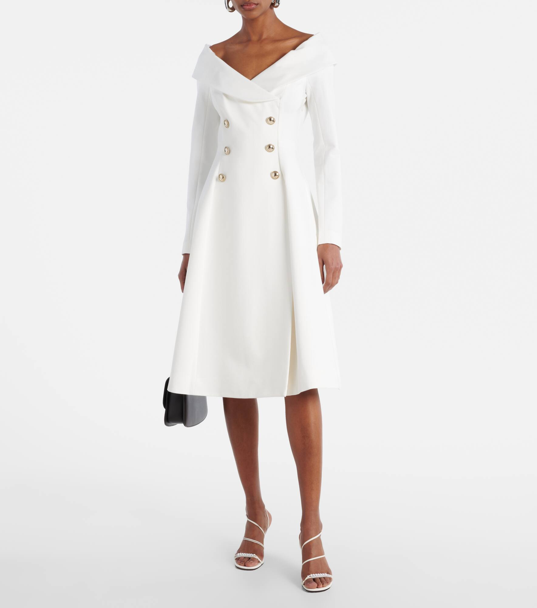 Pleated blazer dress - 2