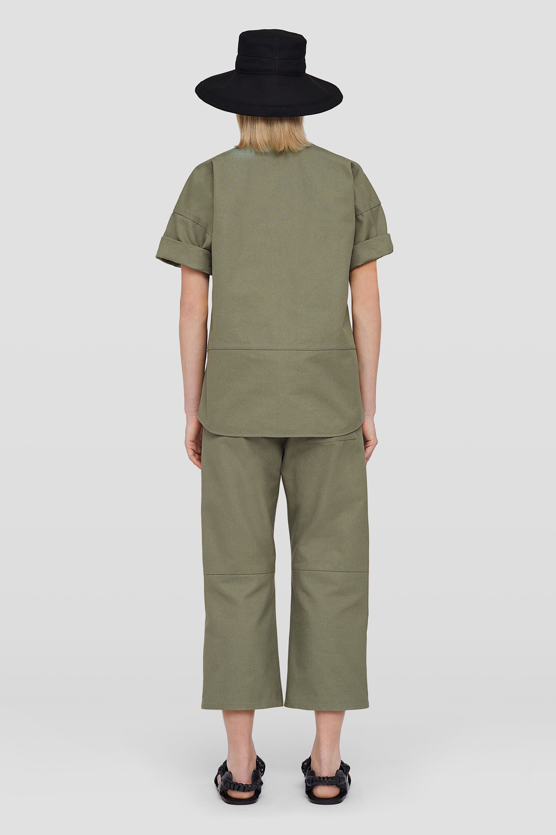 Cropped Trousers - 4