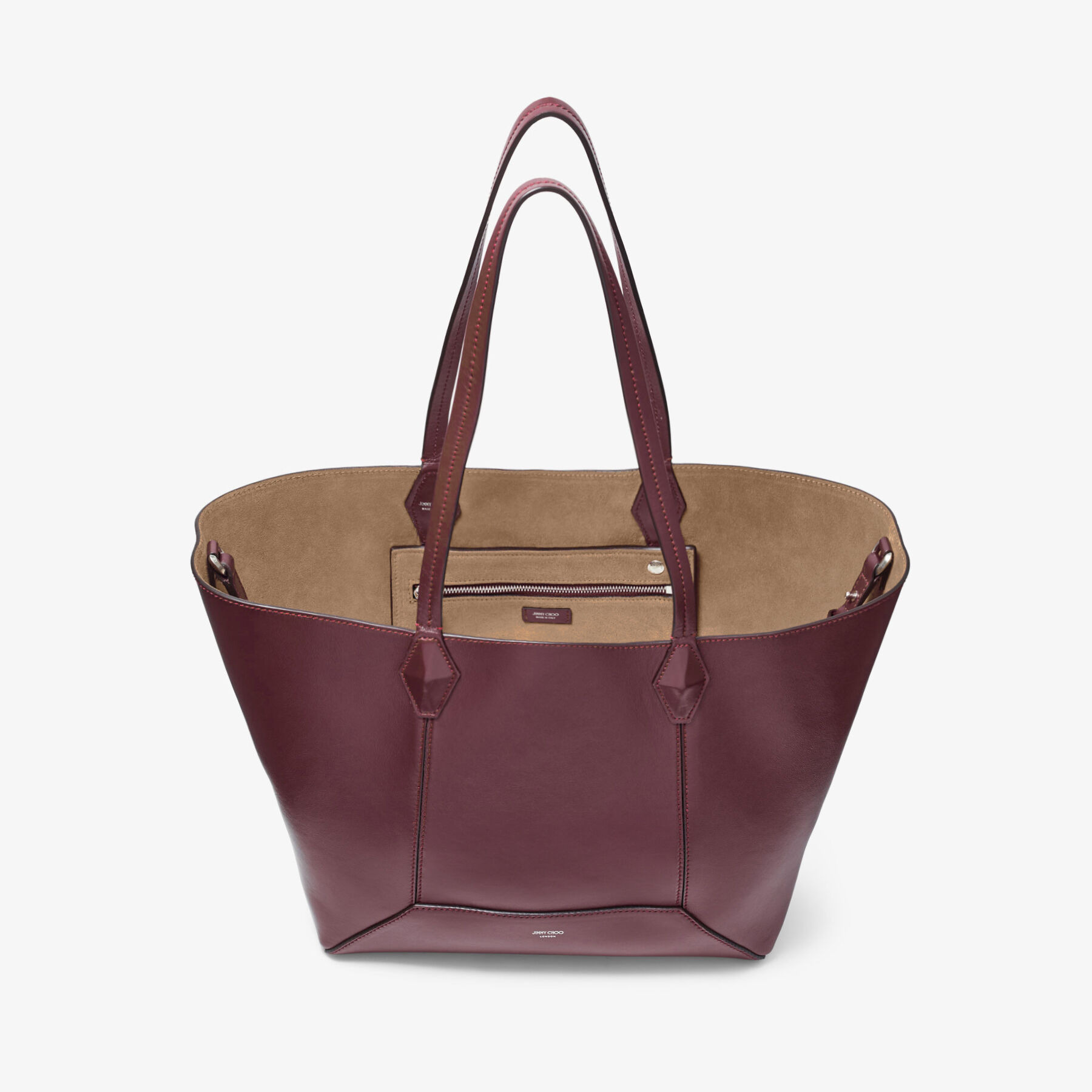 Diamond Tote/M
Garnet Calf Leather Tote Bag - 5
