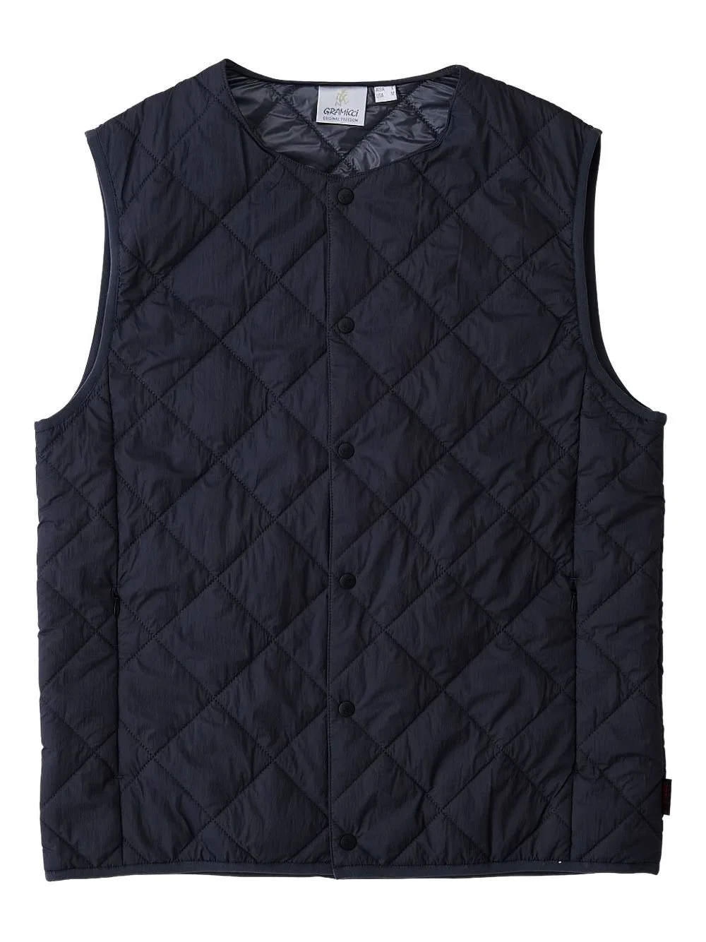 quilted sleeveless gilet - 1